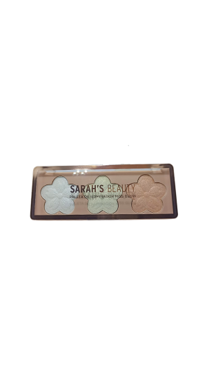 SARAH'S BEAUTY PALETA DE ILUMINADOR MISS GLOW COR A