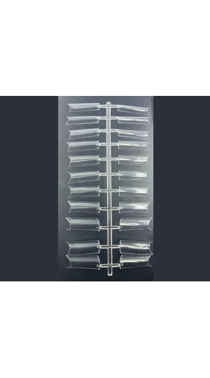 MONICA ARTE UNHA NAIL TIPS CURVATURA C TRANSPARENTE C/240