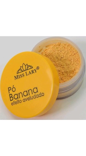 MISS LARY PÓ BANANA EFEITO AVELUDADO 3,5G