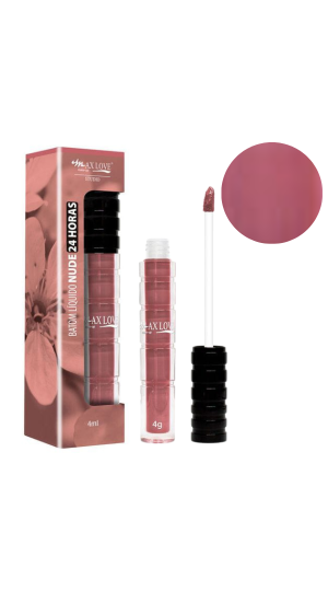 MAX LOVE BATOM LIQUIDO NUDE 24 HORAS 4ML 08