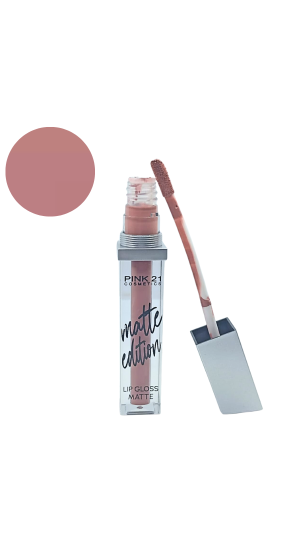 PINK 21 LIP GLOSS MATTE EDITION 5ML COR 04