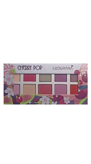 LUDURANA PALETA DE SOMBRA CHERRY POP 12,5G